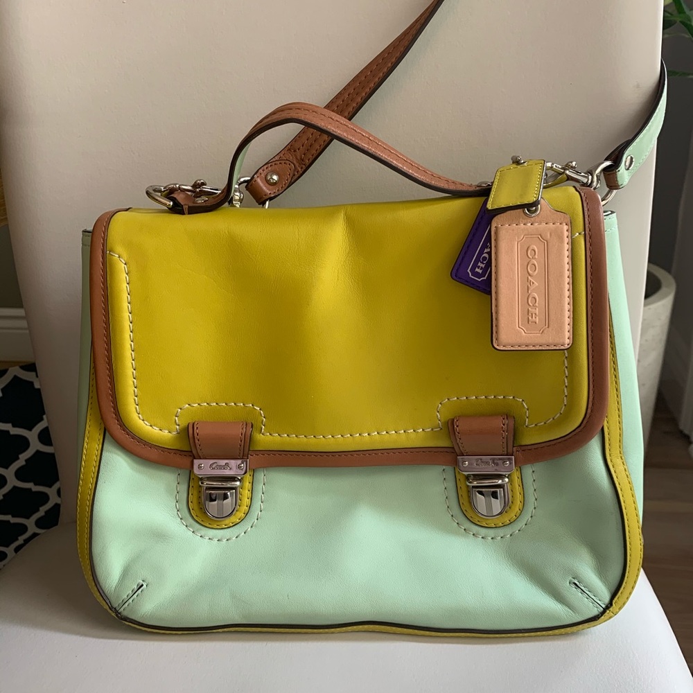 Coach genuine leather bag